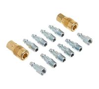 Khsndhger Kit Raccords Type M 1/4 NPT Buna-N KwikChange Laiton