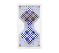Khsndhger Kit Sablier LED 5V - Horloge Électronique DIY Matrice Points LED