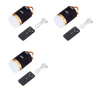 Khsndhger Lampe de Camping Lanterne Étanche LED Télécommande 3-Pack USB