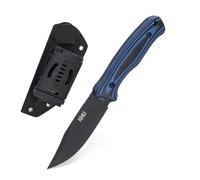 KHU 440C Acier Couteau à lame fixe Couteau de Survie Avec étui Kydex Couteau de camping bushcraft - G10 poignée, Outdoor randonnée chasse Accessoires - 32A
