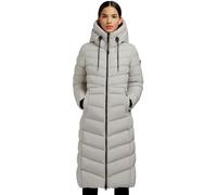 Khujo Ingram3 Mat Manteau D'Hiver pour Femmes Veste Matelassé Winter-Parka Gris