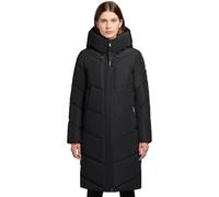 Khujo Jange Damen-Mantel Parka D'Hiver Manteau Matelassé Veste D'Hiver Noir