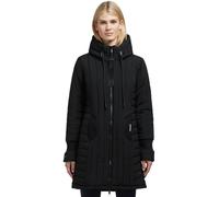 Khujo Jerry Neo Damen Manteau D'Hiver Veste Doudoune Manteau Parka D'Hiver Noir