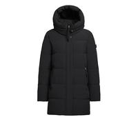 khujo Veste d'hiver chaude matelassée pour femme avec capuche et col haut Lola-YM XS-XXL, Noir , S