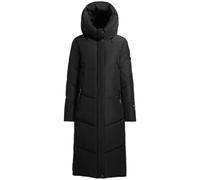 khujo Manteau d'hiver Pulset pour femme - Manteau matelassé mat, Noir (200), S