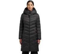 Khujo Odana3 Manteau D'Hiver pour Femmes Veste Matelassé Long Winter-Parka Gris