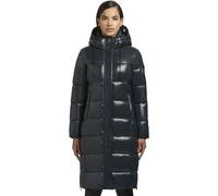 Khujo Shane2 Manteau D'Hiver pour Femmes Veste Matelassé Jupe Bleu Nuit