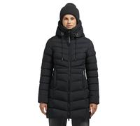 Khujo Tuhani3 Mat Veste pour Femmes D'Hiver Manteau Parka Noir