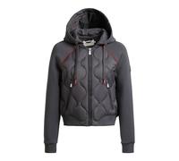 khujo Veste mi-saison 'Malaya' gris foncé / rouge, Taille XS