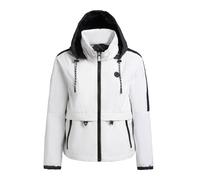 khujo Veste mi-saison 'Olia' noir / blanc cassé, Taille XXL
