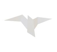 KhUkhu Applique Lampe De Chevet Oiseau Volant Sculptures Murales Appliques Murales Extérieures Décor Oiseau Applique Murale Décor Appliques Murales Décoratives Applique Murale Oiseau Lumières,Blanc