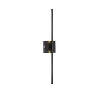 KhUkhu Applique Murale LED Rotative À 360 ° À Piles, Rechargeable par USB-C, sans Fil, avec Télécommande, 3 Températures De Couleur, Intensité Variable,Noir,1 Pack