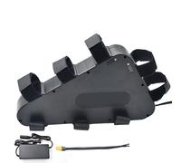 KHUKHU Batterie de vélo électrique 36 V 48 V 52 V, 48 V 28 Ah, Sacoche Triangulaire for Cadre de vélo électrique, Moteur 100-1500 W, avec Chargeur USB(48V20.8AH with USB)