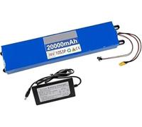 KHUKHU Batterie étanche 36 V 20 Ah for vélo électrique avec Chargeur for Moteurs 200 W, 350 W, 500 W, 800 W - Construction en PVC
