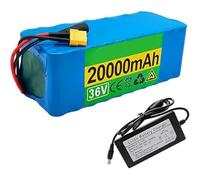 KHUKHU Batterie Lithium 36 V 20 Ah for vélo électrique avec Chargeur et BMS for Moteur Li-ION(Xt90)