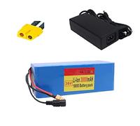 KHUKHU Batterie Lithium 36 V 30000 mAh for vélos et cyclomoteurs électriques avec Prise XT60