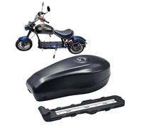 KHUKHU Batterie Lithium 48 V for vélo électrique, modèle réservoir, 52 V, for Scooter et Moto(36V45AH with Charger)