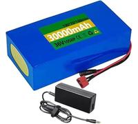 KHUKHU Batterie Lithium-ION 36 V for vélo électrique (7 Ah, 10 Ah, 12 Ah, 15 Ah, 20 Ah, 25 Ah, 30 Ah) avec Chargeur 2 A.(36v 30ah,T)