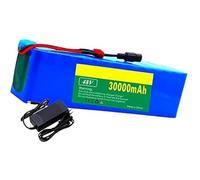 KHUKHU Batterie Lithium-ION 48 V 30 Ah for vélo électrique, 13S3P, avec Chargeur 54,6 V 2 A, Compatible avec vélos et Scooters électriques.