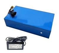 KHUKHU Batterie Lithium-ION 60 V 20 Ah for vélo électrique avec Chargeur 67,2 V et BMS intégré, Compatible avec Les Moteurs 250 W à 1000 W.(XT60 Plug+T Plug)