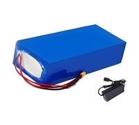 KHUKHU Batterie Lithium-ION 72 V 30 Ah 20S4P avec cellules 21700 et Chargeur, Protection BMS intégrée for Moteur de vélo électrique 200-1200 W(XT60+T Plug)