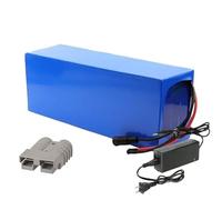 KHUKHU Pack Batterie Lithium 72 V 60 Ah avec Chargeur et BMS for Moteurs de 1000 W à 5600 W, Prise Anderson Incluse.