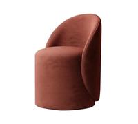 KhUkhu Tabouret De Coiffeuse Pivotant À 360 °, Chaise Rembourrée Rembourrée De Maquillage, Pouf avec Dossier pour Chambre/Salle De Maquillage/Salon - Tabouret De Coiffeuse,C