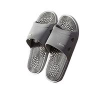 KHUY Acupressure Pied Masseur Acupoint Massage Balle Chaussures, Pantoufles Chaussons Sandales de Réflexologie Plantaire Réflexologie Sandales Yoga Fitness pour Hommes Femmes
