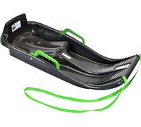 KHW Luge en Plastique Mini Bob, Jaune