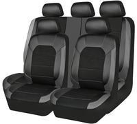 KHXLZY88 Voiture Ensembles De Housses Siège pour Jeep Wrangler Wrangler S Wrangler JL Wrangler Jk 2000-2023, Imperméable Et Respirant Quatre Saisons Protection Couvre Sieges,Grey