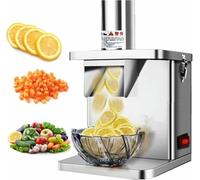 KHYTEBV Coupe-légumes et Fruits électrique avec broyeur Automatique et Couteaux