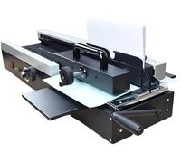 KHYTEBV Machine de Reliure de Livres sans Fil à Colle thermofusible, 1 200 W, Haute efficacité, 200 pièces/Heure, pour Documents de Bureau et Albums