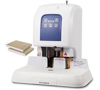 KHYTEBV Machine de Reliure financière entièrement Automatique, Machine de poinçonnage Lourde de 50 mm d'épaisseur, Machine de Reliure de Tubes de rivetage à Chaud Automatique pour Le Bureau Scolaire