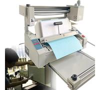 KHYTEBV Machine de Reliure Manuelle sans Fil à Colle Chaude A4, avec fraisage du Dos et ébauche de Livre Professionnelle