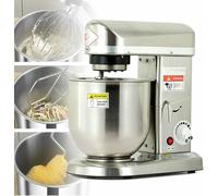 KHYTEBV Pétrin à pâte, Batteur sur Socle Professionnel, mélangeur électrique Multifonction 3 en 1 pour la pâtisserie et la Cuisine Professionnelles