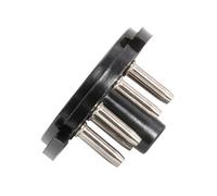 KHZen Base de Tube à Vide en bakélite 8 Broches de qualité supérieure, résistance Hautes températures, Connexion sécurisée, systèmes sonores, connecteurs de Tubes résistants à la