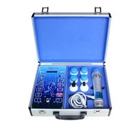 KHZKHC Appareil De Thérapie par Ondes De Choc Portable, Appareil De Thérapie par Ondes De Choc Extracorporelles Électromagnétiques, pour La Relaxation Musculaire, Le Soulagement des Douleurs du Dos