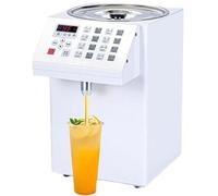 KHZKHC Distributeur Automatique Fructose, Machine Commerciale Fructose 8 L, Réglage Stéréo Température Constante 0 À 40 °, Mémoire Intelligente À 16 Touches, Sortie Sucre Autobloquante