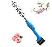 KHZKHC Éclaircisseur De Fleurs Électrique, Coupe-bourgeons D'arbres Fruitiers, avec 4 Vitesses Réglables, Fonction Avant/arrière, Outil De Taille Portatif, pour Noyers, Pommiers Et Pêchers