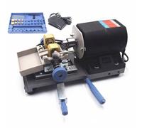 KHZKHC Machine De Forage Multifonctionnelle, Machine De Forage À Perles 450W, 500-18000RPM Vitesse Réglable, Collet De 0,3-4mm, Équipé D'interrupteur De Pied, pour Perles en Bois, Cire d'abeille