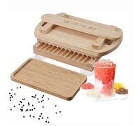 KHZKHC Machine Manuelle À Perles De Tapioca, pour La Fabrication De Perles De Tapioca. Diamètres Disponibles : 15 mm (3 g), 19 mm (6 g) Et 22 mm (9 g). Idéale pour Les Boutiques De Bubble Tea