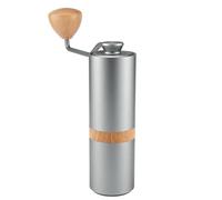 KHZKHC Moulin À Café Manuel Portable À Manivelle, Corps Entièrement Métallique, Noyau De Mouture en Acier Inoxydable, Mouture Réglable, Capacité De 30 G, Idéal pour Les Voyages Et L'extérieur