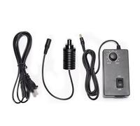 KHZKHC Source De Lumière D'éclairage Coaxial LED, Lampe Spot pour Microscope, 6 Mm, 8 Mm, 9 Mm, 10 Mm, 11 Mm, 13 Mm, Diamètre De La Tête De Lampe en Option, Luminosité Réglable, Non Stroboscopique