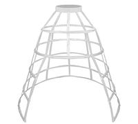 KHZQQSY Agitation Jupes Crinoline Pannier Jupon à 5 Cerceaux pour Femme (Blanc)