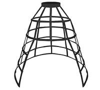 KHZQQSY Agitation Jupes Crinoline Pannier Jupon à 5 Cerceaux pour Femme (Noir)