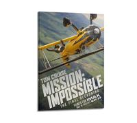 KHZTTREXT Poster décoratif sur toile Mission Impossible - The Final Reckoning - Décoration murale moderne pour chambre à coucher - 30 x 45 cm
