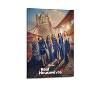KHZTTREXT Poster décoratif sur toile The Real Housewives of London - Décoration murale moderne pour chambre à coucher familiale - 40 x 60 cm
