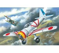 Ki-27A, Chasseur De L'Armée Japonaise 1:72 Kit De Modèle En Plastique ICM