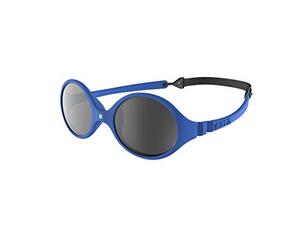 KI ET LA Lunettes de soleil Bebe Diabola, Unique 2 Tailles en 1, Bleu roi, 0-18 mois