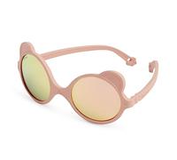 KI ET LA - OURSON - Lunettes de Soleil Bébé 0-4 ans Norme CE- Protection UV - Ultra Légères - Souples - Incassables - Filtre Lumière Bleues - Made In France- Cordon Ajustable Inclus - Marque Française